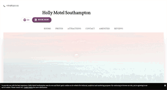 Desktop Screenshot of hollymotel.com