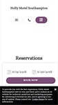 Mobile Screenshot of hollymotel.com